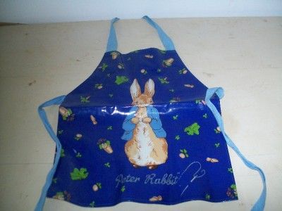 SHREDS BEATRIX POTTER GIRLS CRAFTS APRON PETER RABBIT  