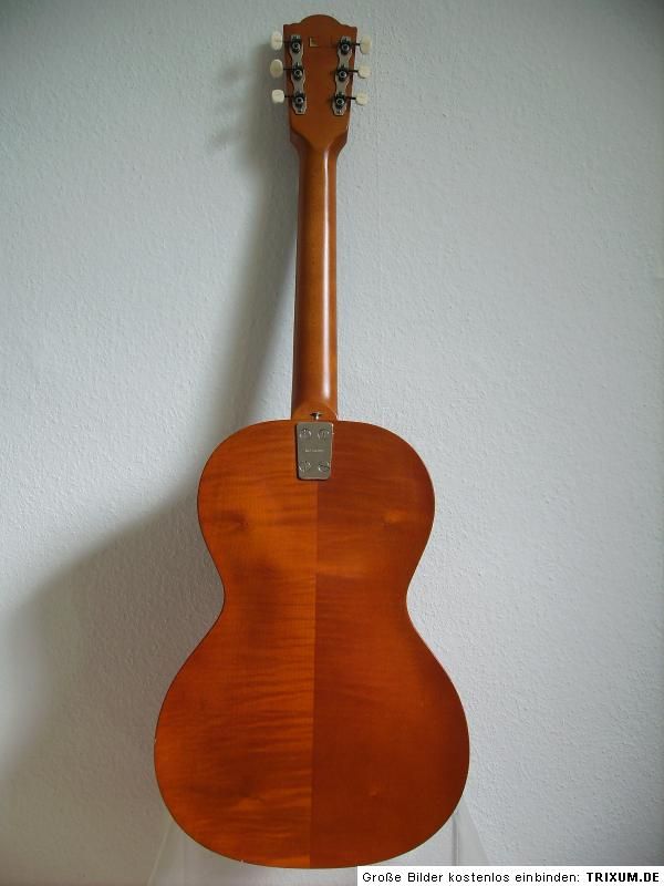   OLD VINTAGE JAZZ   BLUES PARLOR PARLOUR GUITAR 50s 60s Germany Gitarre