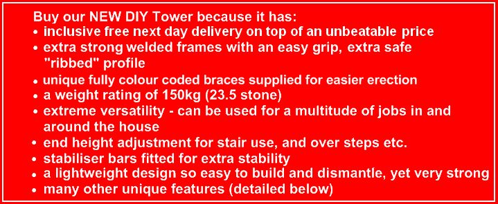 7m DIY Aluminium Scaffold Tower  