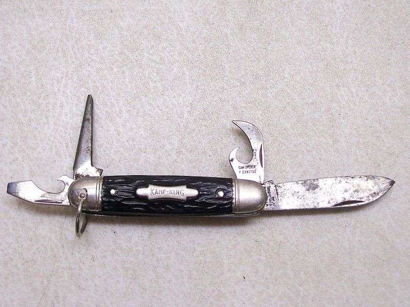 VINTAGE IMPERIAL KAMP KING FOLDING POCKET KNIFE  