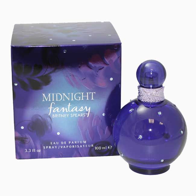 nib) / MIDNIGHT FANTASY / Britney Spears / 3.4 oz / W / EDP Spray 3.4 