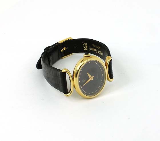 DESIGNER CONCORD 18K GOLD LADIES VINTAGE WRIST WATCH  