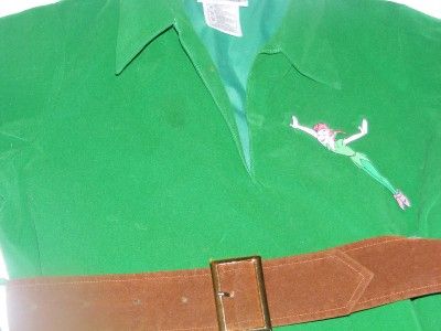 Disney Resort Peter Pan Costume Child Medium 7/8  