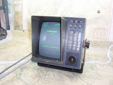 FURUNO MODEL 1830 MARINE RADAR 10 DISPLAY TYPE RDP 076 ONLY BRS 