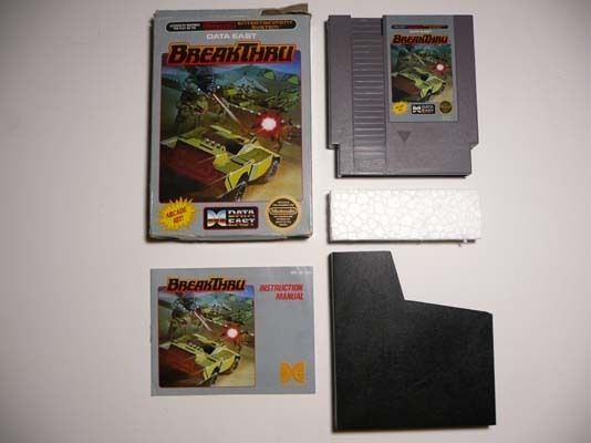 BREAKTHRU / BREAK THRU   NES Nintendo Game COMPLETE  