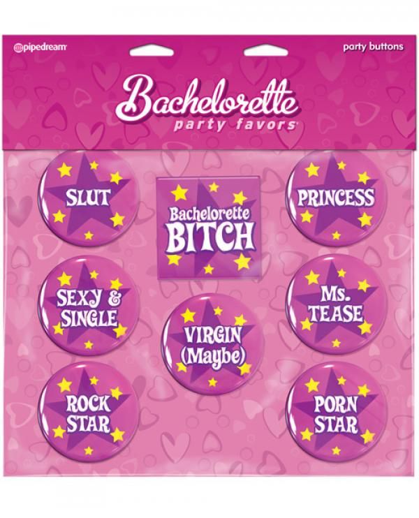 Bachelorette party buttons   8 asst. sayings  