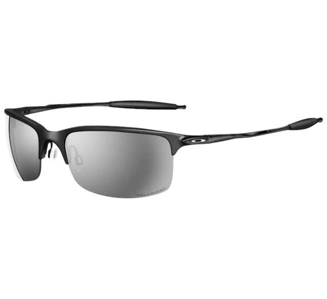 Oakley 12 952 Half Wire 2.0 POLARIZED Matte Black Iridium Mens Boys 