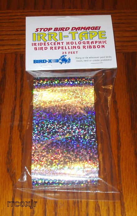 BIRD X IRRI TAPE BIRD REPELLENT SCARECROW 25 ROLL NEW 706069141097 