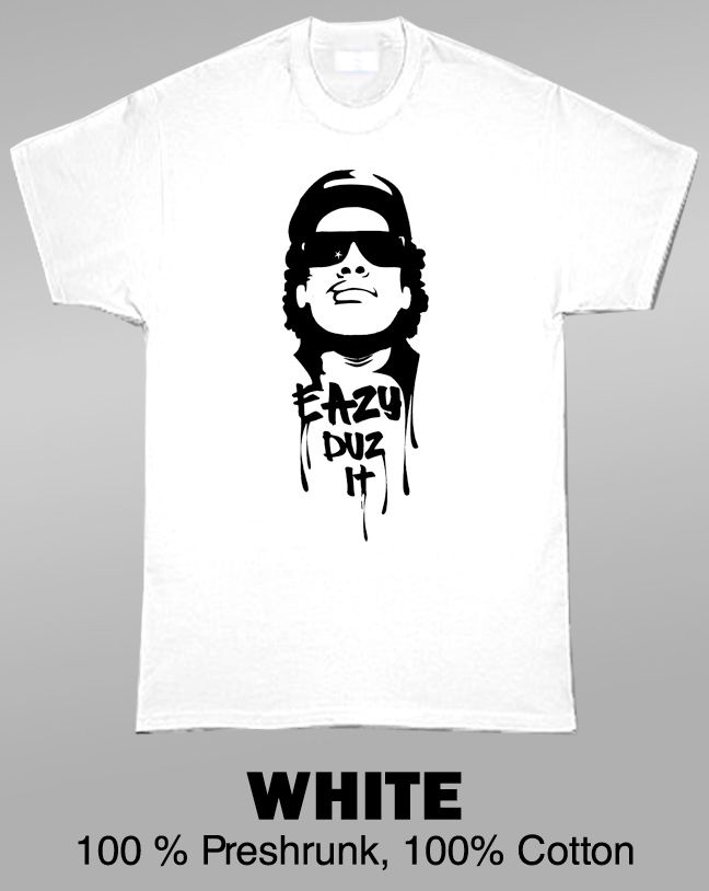 Eazy E Hip Hop Rap Music T Shirt  