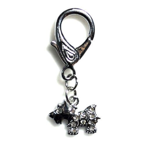 BaG Charm ZiPPeR PuLL Pet Charm heart Pendant P003  