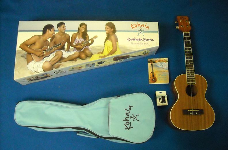 KOHALA by HOHNER KANIKAPILA SERIES TENOR UKULELE PACK  