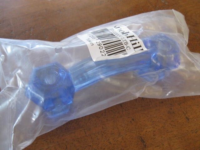 Blue GLASS Pull Handle Liberty Hardware PN0300V LTB C Box of 24  