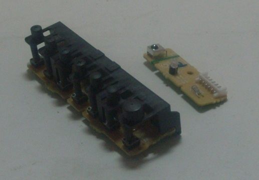 Sanyo LCD DP32640 Key Control and Remote Sensor  