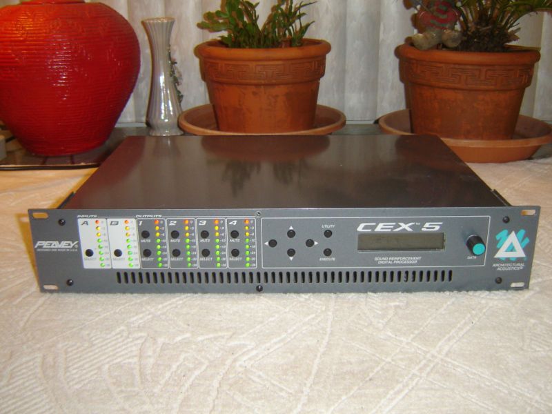 Peavey CEX 5, Sound Reinforcement Processor, Repair  