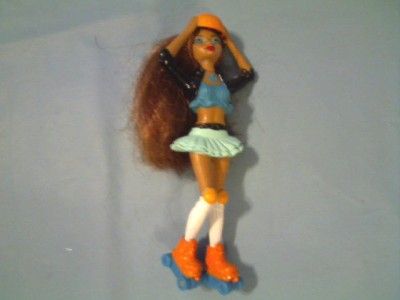   MATTEL 2007 MY SCENE BARBIE ROLLER SKATER MINIATURE DOLL  