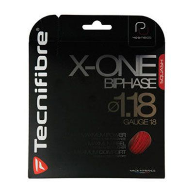 Tecnifibre X One Biphase Squash String Set (06008S)  