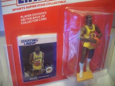 1988*MAGIC JOHNSON*L.A. LAKERS*STARTING LINEUP* AFA 85  