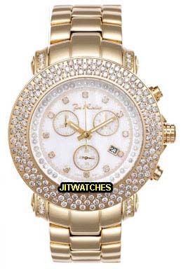 Joe Rodeo 6.0 Ct Diamond Watch Gold Aqua Techno JOJO  